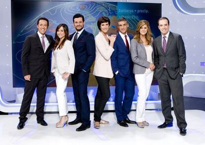 Equipo de 'El tiempo' de TVE