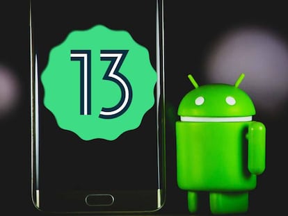 Android 13 en smartphpne