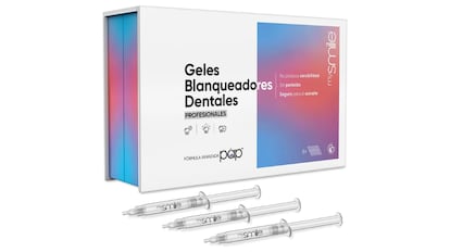 Kit de blanqueadores dentales con ocho recambios