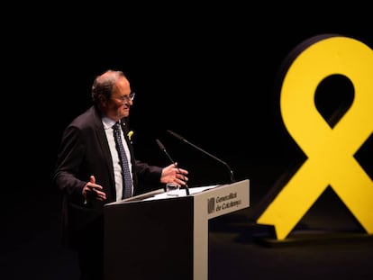 El presidente de la Generalitat, Quim Torra.