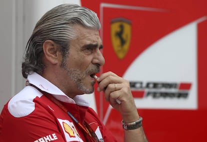 Arrivabene, en junio pasado.