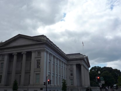 Sede del departamento del Tesoro de EE UU.