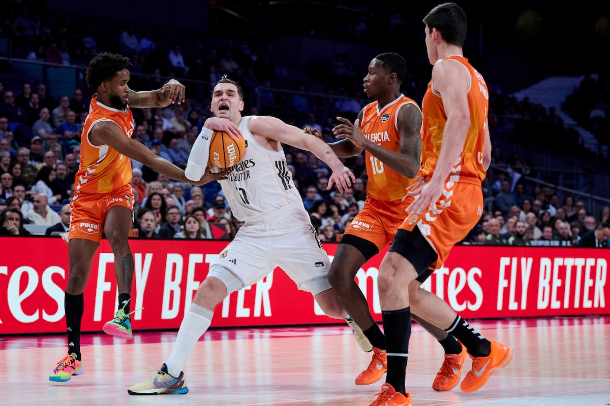 El Madrid da un golpe de autoridad frente al Valencia: 94-79 | Baloncesto | Deportes