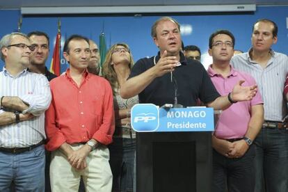 El previsible nuevo presidente de la Junta de Extremadura, José Antonio Monago, del PP.