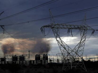 Torres eléctricas.