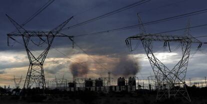 Torres eléctricas.