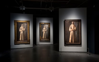Las tres visiones de San Francisco de Asís (Lyon, Boston y MNAC), reunidas en Barcelona.