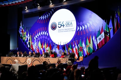 OEA durante la 54ª Asamblea General