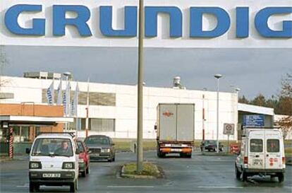 Imagen de la planta de la fábrica de Grundig en Núremberg (Alemania).