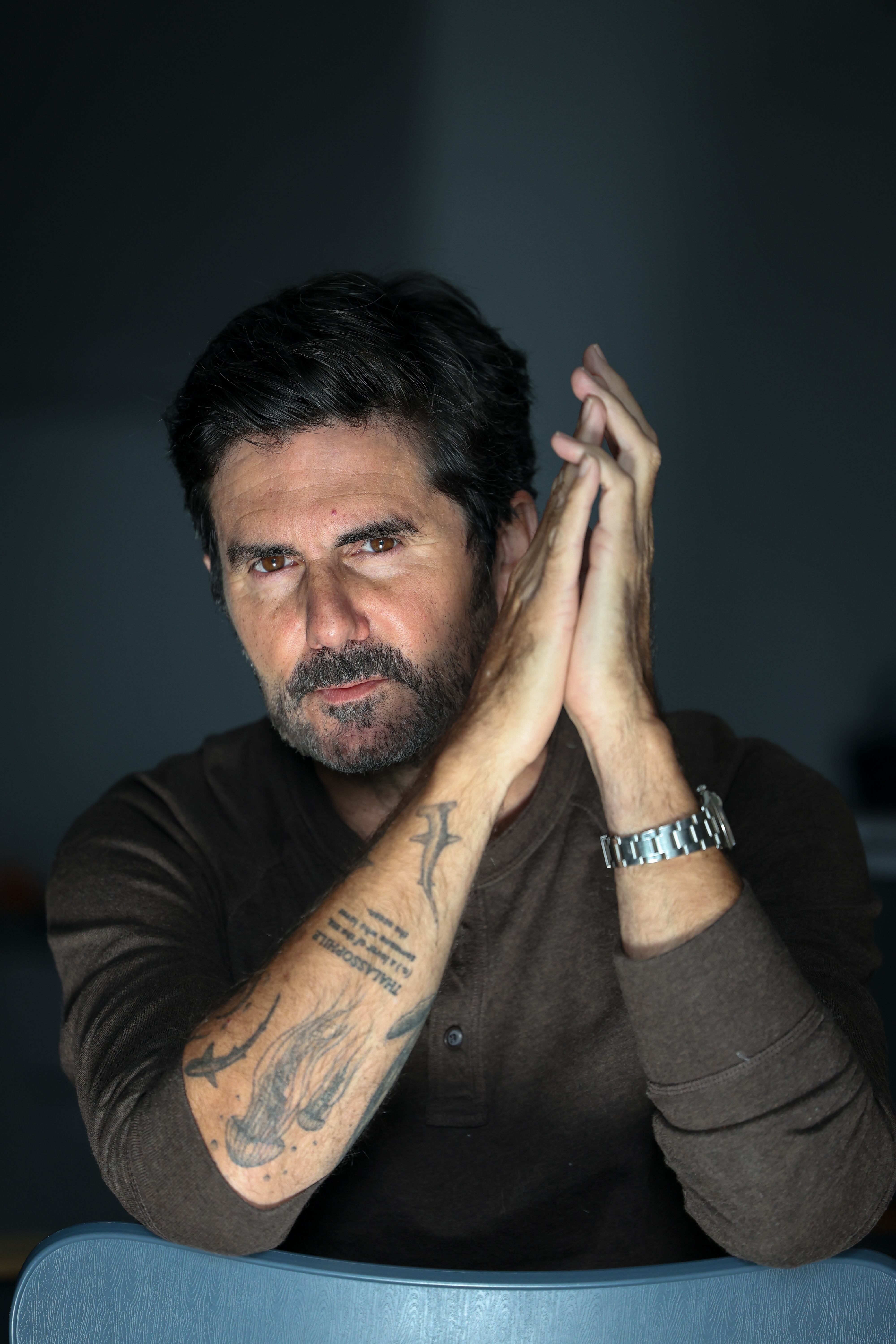 Hernan Zin, en su productora en Madrid.