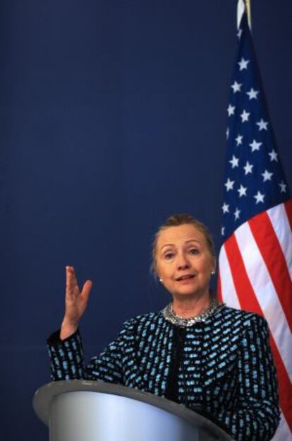 La secretaria de Estado norteamericana, Hillary Clinton.
