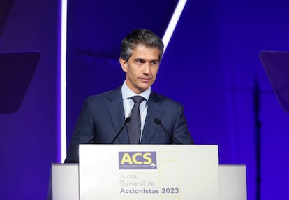 El presidente de Cimic y consejero delegado de ACS, Juan Santamaría.