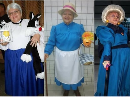 O ‘cosplay’ não tem idade, como mostra esta brasileira de 60 anos