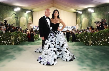 Jeff Bezos y Lauren Sánchez