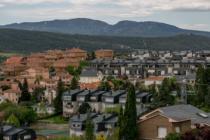 Viviendas en Manzanares el Real, en la Comunidad de Madrid.