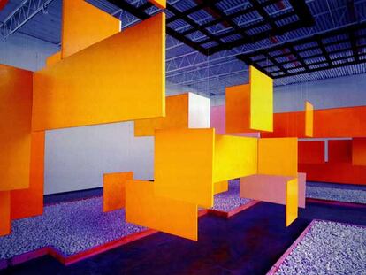'Grande núcleo' (1960-1966), obra de de Hélio Oiticica.