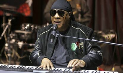 Stevie Wonder, en Los Ángeles, el pasado noviembre. 