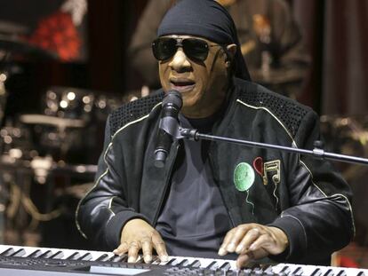 Stevie Wonder, en Los Ángeles, el pasado noviembre. 