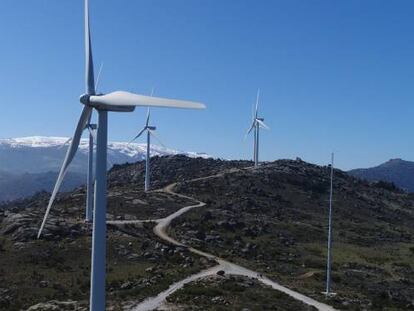 Parque eólico de Feníe Energía en Salamanca.
 
 
 
 