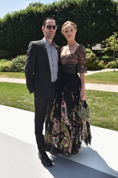 La actriz Kate Bosworth y su marido, el actor y director Michael Polish.