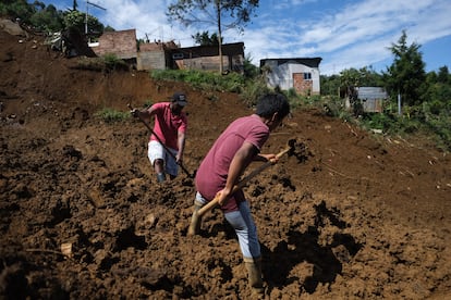 La temporada de lluvias, que comenzó en el pasado mes de abril, ya había causado daños en esta región de Colombia. 