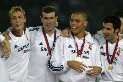 En sus 15 años como componente del primer equipo del Real Madrid, Guti se convirtió en el segundo capitán de la plantilla. Por el vestuario pasaron grandes jugadores, como los <i>Galacticos</i>. En la temporada 2002/2003, conquistó junto a Figo, Zidane y Ronaldo la tercera Copa Intercontinental del club.