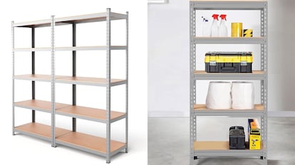 Estante de metal mais vendida na Amazon