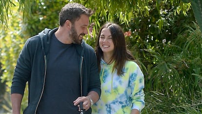 Ben Affleck y Ana de Armas, en Los Ángeles.