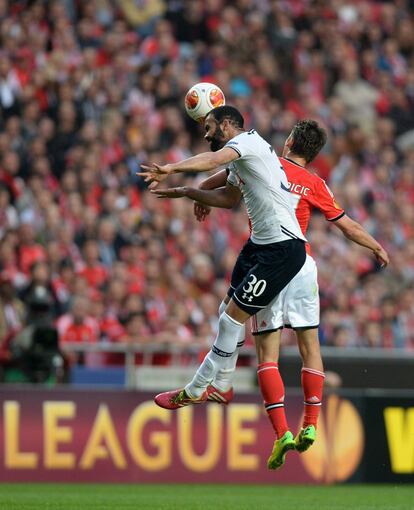 Filip Djuricic durante el partido. 