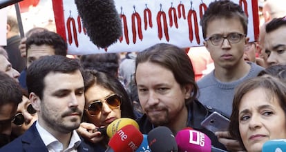 El secretario general de Podemos, Pablo Iglesias.