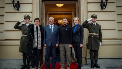 Costa y Kallas en Ucrania