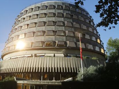 Fachada del Tribunal Constitucional.