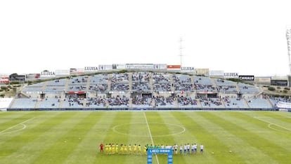 El Coliseum Alfonso Pérez en el duelo entre Getafe y Villarreal.
