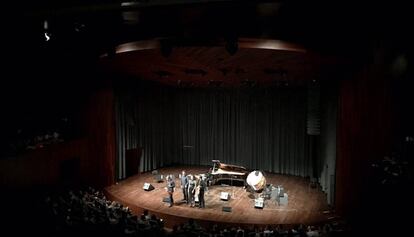 Concert de clausura del Sónar a l'Auditori de Barcelona.
