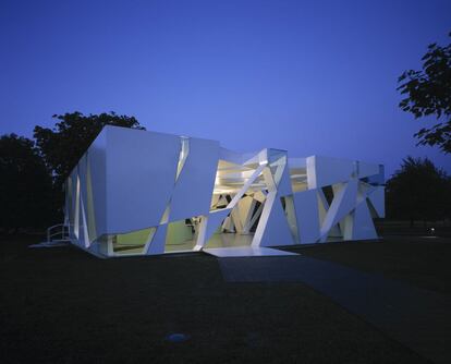 Pabellón para la Serpentine Gallery de Londres.