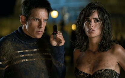 Ben Stiller y Penélope Cruz, en la cinta 'Zoolander 2'.