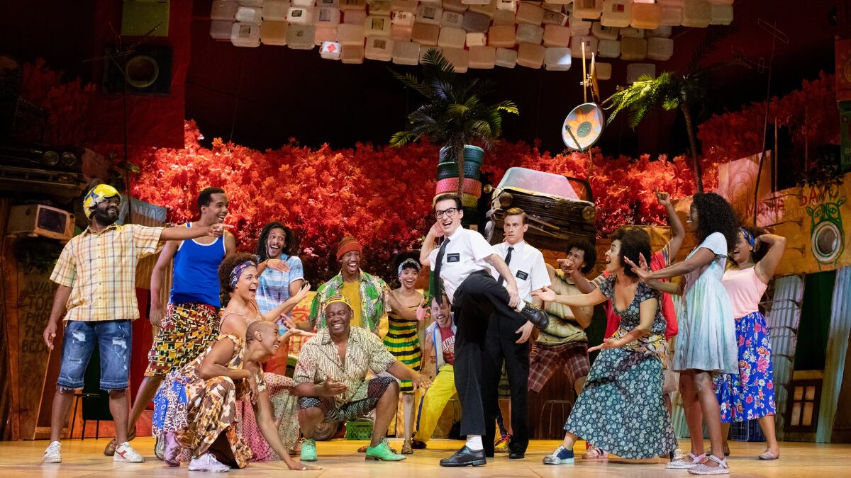 Escena del musical ‘The Book of Mormon’.