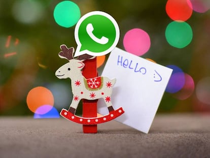 Cómo leer todos los mensajes de Navidad en WhatsApp sin que te vean en línea