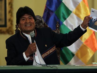 Evo Morales tras el fallo del referéndum en su país.