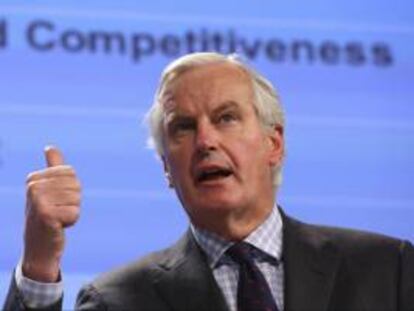 El comisario de Mercado Interior y Servicios Financieros, Michel Barnier. EFE/Archivo