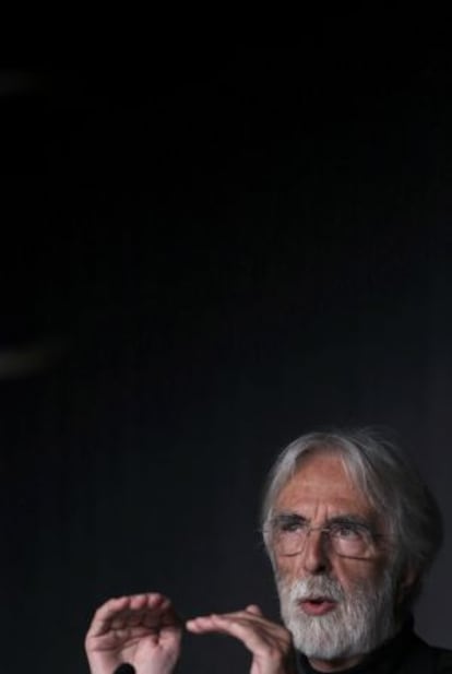 El director Michael Haneke, en la pasada edici&oacute;n del festival de Cannes.