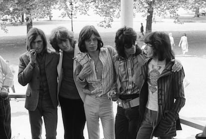 The Rolling Stones en 1969.