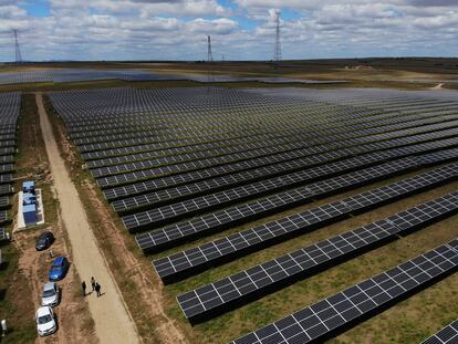 Planta fotovoltaica en Trujillo, Cáceres.