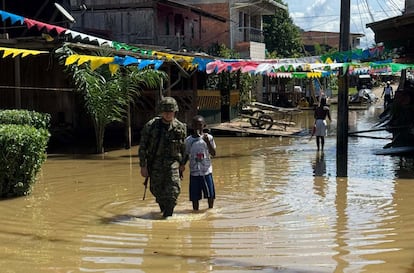 Choc inundaciones