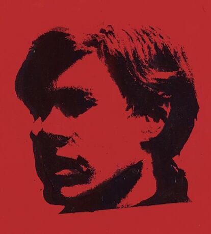 'Autorretrato', de Andy Warhol.