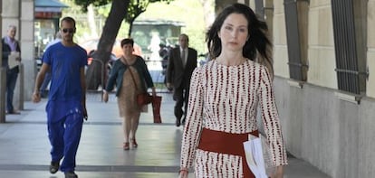 La juez Mercedes Alaya, en los juzgados sevillanos.