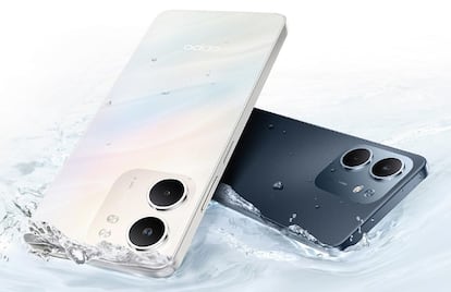 Trasera de los teléfonos OPPO A5