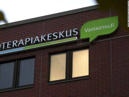 Uno de los centros de psicoterapia de la empresa Vastaamo en Helsinki (Finlandia).