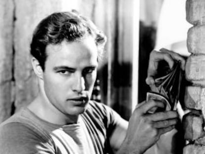 Marlon Brando, no filme de Elia Kazan 'Um bonde chamado desejo'.