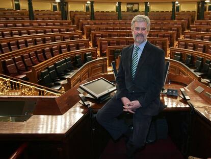 Manuel Marín, en el Congreso de los Diputados en 2007.